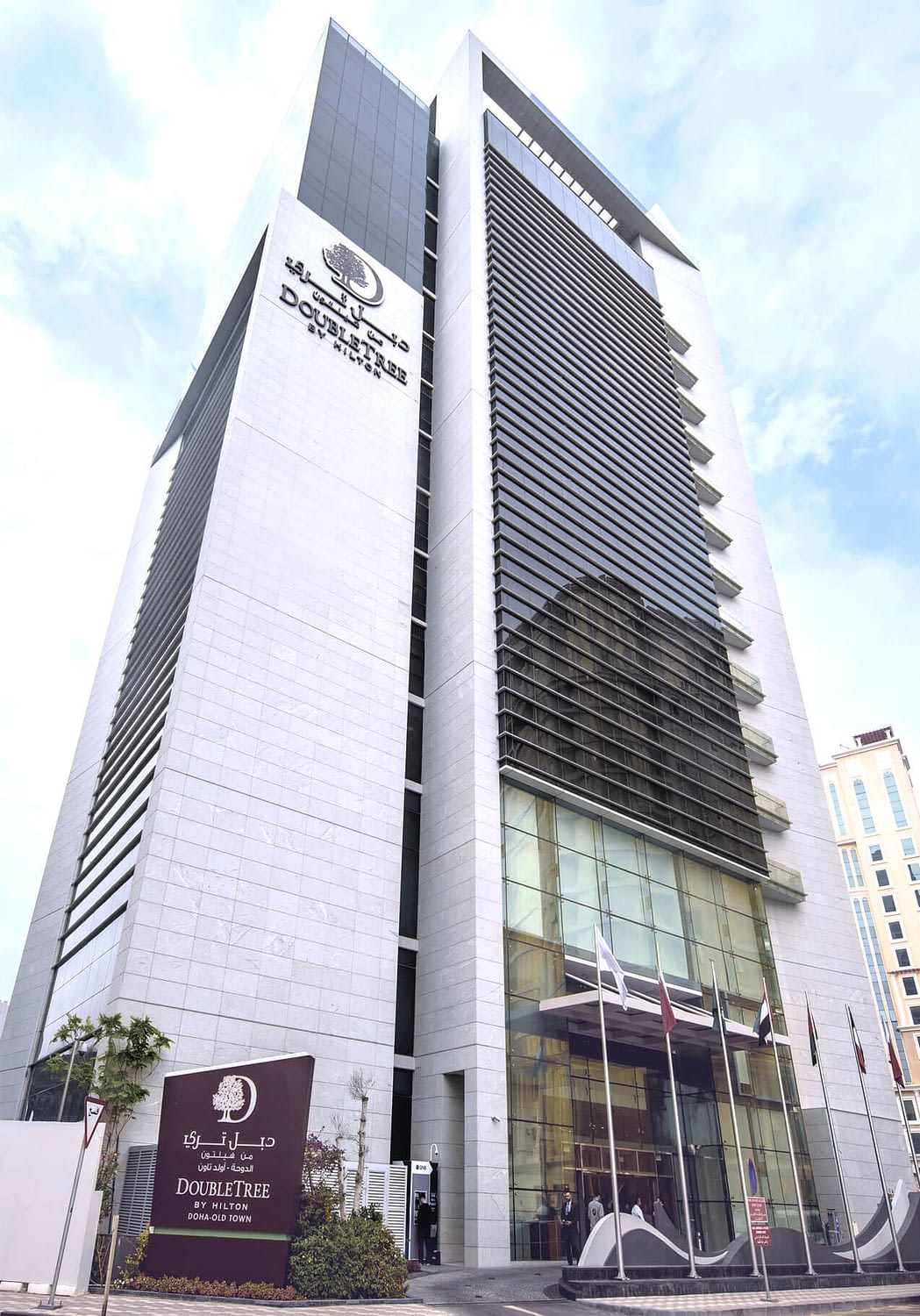 external facade by NABK in Hilton